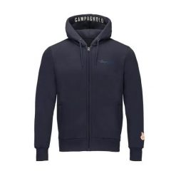 Bluza z kapturem Campagnolo. Niebieskie bluzy z kapturem Campagnolo, m, bez wzorów, z materiału, z kapturem. Za 662.85 zł.