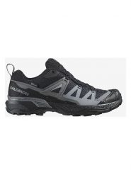 SALOMON Buty trekkingowe "X ULTRA 360 GTX" w kolorze szaro-czarnym rozmiar: 44. Czarne buty trekkingowe Salomon, bez wzorów, z gore-texu, bez zapięcia. Za 561.98 zł.