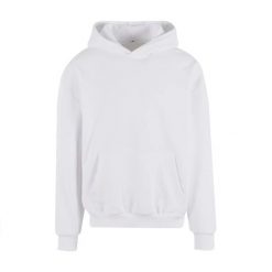 Oversizowa bluza z kapturem Build Your Brand Ultra. Czerwone bluzy z kapturem BUILD YOUR BRAND, xl, bez wzorów, z kapturem. Za 298.50 zł.
