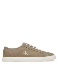 Calvin Klein Jeans Tenisówki Ess Vulc Low Mg Canvas YM0YM01209 Beżowy. Brązowe trampki Calvin Klein Jeans, m, bez wzorów, bez zapięcia. Za 209.99 zł.