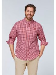 Polo Sylt Koszula - Regular fit - w kolorze czerwono-białym rozmiar: 3XL. Białe koszule Polo Sylt, xl, bez wzorów, bez kołnierzyka, bez ramiączek. Za 118.95 zł.