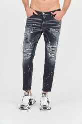DSQUARED2 Czarne jeansy Skater Jean. Czarne jeansy Dsquared2, m. W wyprzedaży za 1,999.99 zł.