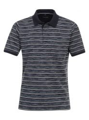 CASAMODA Koszulka polo w kolorze granatowym rozmiar: XL. Niebieskie koszulki polo CASAMODA, xl, bez wzorów, bez kołnierzyka, bez ramiączek. Za 106.13 zł.