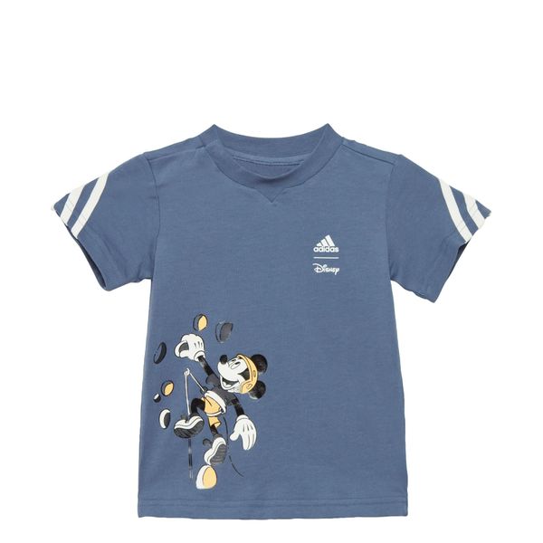 Koszulka adidas Disney Mickey Mouse. Białe t-shirty sportowe Adidas, bez wzorów, bez ramiączek, na jogę i pilates. Za 103.00 zł.