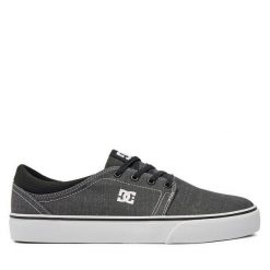 Tenisówki DC. Czarne trampki DC, m, bez wzorów, bez zapięcia. Za 179.99 zł.