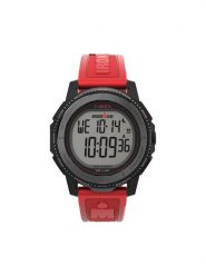 Timex Zegarek Ironman Digital Adrenaline TW5M57900 Czerwony. Czerwone, cyfrowe zegarki Timex. Za 549.99 zł.