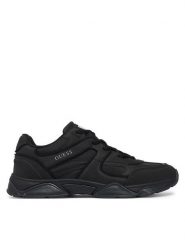 Guess Sneakersy FMFCAR ELL12 Czarny. Czarne buty sportowe casual Guess, z aplikacjami, z materiału, bez zapięcia. Za 584.99 zł.