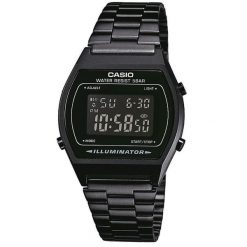 Zegarek męski Casio B640WB-1BEF, Quartz, 35mm, 5ATM. Czarne zegarki Casio. Za 275.80 zł.