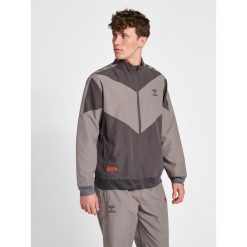 Kurtka Hummel Grid Walk Out. Szare kurtki Hummel, s, bez wzorów, z poliamidu, bez kaptura. Za 238.00 zł.
