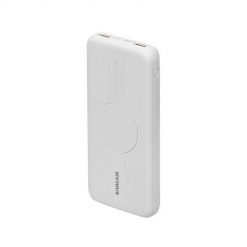 POWERBANK 10.000 MAH USB-C 20W + QI 10W, 1X WE/WY USB-C 20W, 2X USB-A QC18W, WEJŚCIE MICRO-USB,INDUKCJA QI 10W,BIAŁY. Białe powerbanki RIVACASE. Za 114.99 zł.