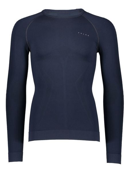 Falke Podkoszulek funkcyjny "Maglia" w kolorze granatowym rozmiar: L. Niebieskie bielizna termoaktywna Falke, l, bez wzorów, z materiału, bez ramiączek. Za 192.33 zł.