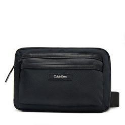 Saszetka Calvin Klein. Czarne saszetki i nerki CALVIN KLEIN, bez wzorów. Za 169.99 zł.