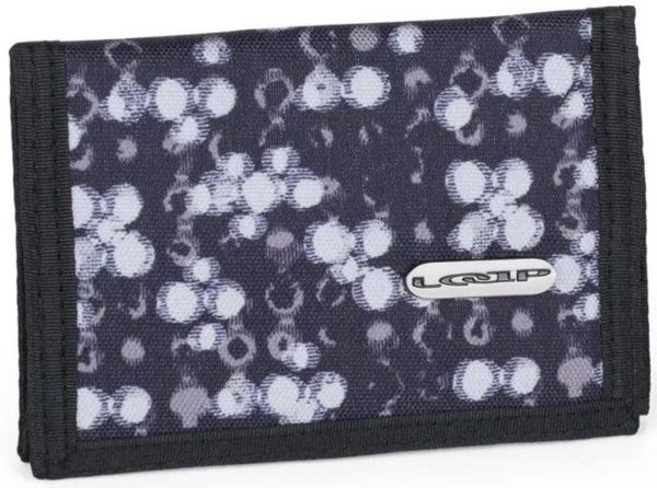 Portfel Loap Club sportowy czarny. Czarne portfele Scarpa, bez wzorów, z materiału. Za 111.99 zł.