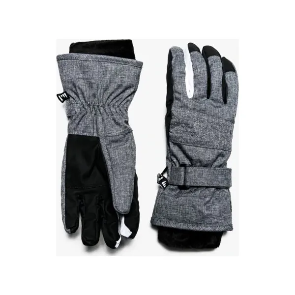 Feewear Rękawiczki Zimowe Argeles , szary, rozmiar XS. Szare rękawiczki Feewear, na zimę, z aplikacjami, z materiału. W wyprzedaży za 59.99 zł.