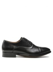 Lord Premium Półbuty Oxford 5500 Czarny. Czarne eleganckie półbuty Lord Premium, bez wzorów, ze skóry, bez obcasa, bez zapięcia. Za 679.99 zł.