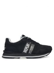 REPLAY Sneakersy GMS68 .000.C0098S Czarny. Czarne buty sportowe casual Replay, bez wzorów, ze skóry, bez zapięcia. Za 319.99 zł.