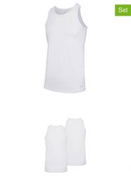 Fila Podkoszulki (2 szt.) w kolorze białym rozmiar: L. Białe podkoszulki Fila, l, bez wzorów, bez ramiączek. Za 73.99 zł.