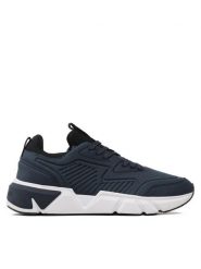 Calvin Klein Sneakersy Low Top Lace Up Knit HM0HM00647 Granatowy. Niebieskie buty sportowe casual CALVIN KLEIN, bez wzorów, z materiału, bez zapięcia. Za 489.99 zł.