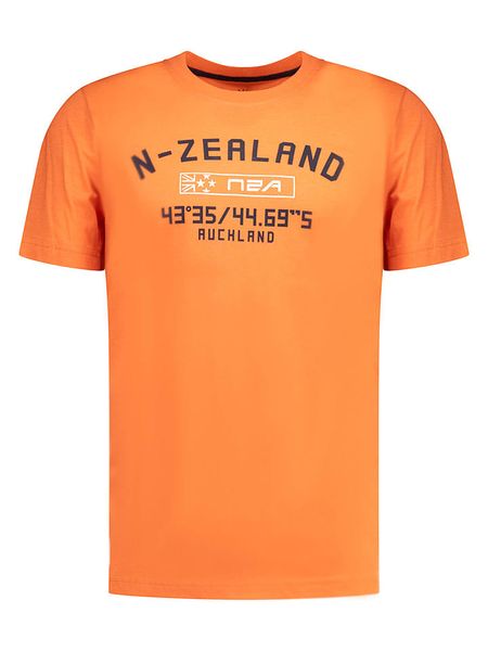 NEW ZEALAND AUCKLAND Koszulka w kolorze pomarańczowym rozmiar: M. Pomarańczowe bezrękawniki New Zealand Auckland, m, bez wzorów, bez kołnierzyka, bez ramiączek. Za 83.22 zł.