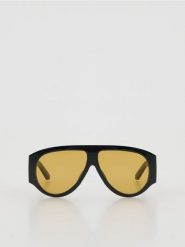 Okulary przeciwsłoneczne aviator - żółty. Żółte okulary przeciwsłoneczne Reserved. Za 79.99 zł.