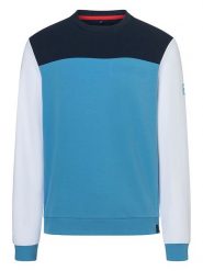 Timezone Bluza w kolorze błękitno-białym rozmiar: L. Białe bluzy Timezone, l, bez wzorów, z bawełny, bez kaptura. Za 152.95 zł.