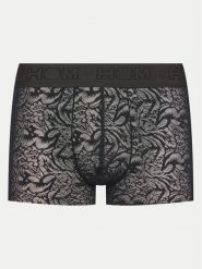 HOM Bokserki 402888 Czarny. Czarne bokserki HOM, l, bez wzorów, z materiału. Za 109.99 zł.