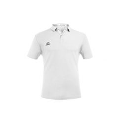 Polo Acerbis Atlantis. Białe koszulki polo ACERBIS, bez wzorów, bez kołnierzyka, bez ramiączek, do piłki nożnej. Za 181.50 zł.