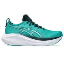 Buty do biegania męskie Asics Gel-nimbus 26. Buty do biegania ASICS, bez wzorów, z materiału, bez zapięcia, do biegania. Za 837.60 zł.