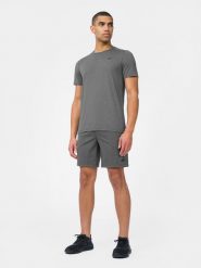4F Spodenki treningowe szybkoschnące męskie 3XL. Szare krótkie spodenki sportowe 4F, m, bez wzorów, z gumy. Za 79.99 zł.