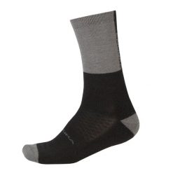 Skarpety zimowe Endura BaaBaa Merino. Czarne skarpety ENDURA, bez wzorów, z materiału. Za 73.99 zł.