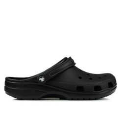 Klapki męskie Crocs CLASSIC. Czarne klapki Crocs, z materiału. Za 158.00 zł.