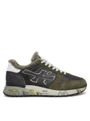 Premiata Sneakersy Mick 6566M Khaki. Brązowe buty sportowe casual Premiata, bez wzorów, ze skóry, bez zapięcia. Za 1,119.00 zł.