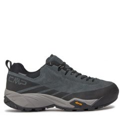 Trekkingi CMP. Szare buty trekkingowe CMP, bez wzorów, bez zapięcia. Za 299.99 zł.