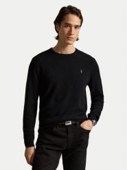 Polo Ralph Lauren Sweter 710974148003 Czarny Regular Fit. Czarne swetry rozpinane Polo Ralph Lauren, m, bez wzorów, z wełny, bez kołnierzyka, bez ramiączek. Za 1,018.99 zł.