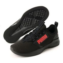 Buty biegania męskie Puma RETALIATE TONGUE. Czarne buty do biegania Puma, bez wzorów, z materiału, bez zapięcia, do biegania. Za 317.00 zł.