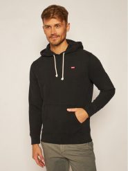 Levi's® Bluza New Original 34581-0001 Czarny Regular Fit. Czarne bluzy m, bez wzorów, z bawełny, bez kaptura. Za 209.99 zł.