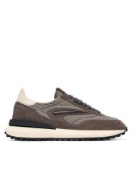 D.A.T.E. Sneakersy M451-AT-WX Szary. Szare buty sportowe casual D.A.T.E., bez wzorów, ze skóry, bez zapięcia. Za 819.99 zł.