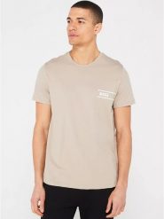 Hugo Boss Underwear Koszulka w kolorze beżowym rozmiar: M. Brązowe bezrękawniki Hugo Boss Underwear, m, bez wzorów, bez kołnierzyka, bez ramiączek. Za 105.45 zł.