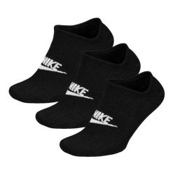 Skarpetki Unisex Dla Dorosłych Everyday Essential 3pak. Czarne skarpety Nike, bez wzorów. Za 109.99 zł.