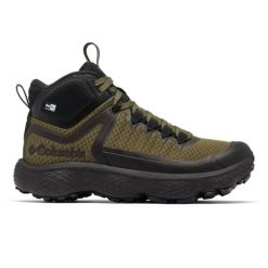 Męskie buty trekkingowe Columbia Escape Thrive Titanium OutDry Mid. Zielone buty trekkingowe Columbia, bez wzorów, bez zapięcia. Za 527.99 zł.