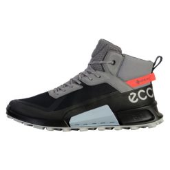 Buty trekkingowe męskie Ecco Biom 2.1 Mountain Mid Gtx. Czarne trekkingi ecco, bez wzorów, z materiału, bez zapięcia. Za 994.00 zł.