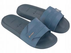 Klapki dla mężczyzn Rider Mix Slide Ad. Niebieskie klapki Rider, z materiału. Za 139.99 zł.