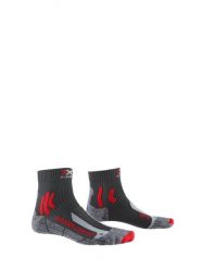 Skarpety trekkingowe X-SOCKS TREK OUTDOOR LOW CUT 4.0. Szare skarpety X-Socks, bez wzorów, z materiału. Za 60.00 zł.