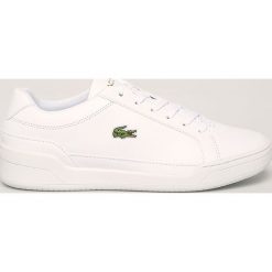 Lacoste - Buty Challenge. Białe buty sportowe casual LACOSTE, bez wzorów, z gumy, bez zapięcia. Za 449.90 zł.
