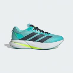 Buty Duramo Speed 2 Running. Fioletowe buty do biegania Adidas, bez wzorów, z materiału, bez zapięcia, do biegania. W wyprzedaży za 299.25 zł.