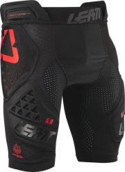 Spodenki z ochraniaczem LEATT Impact Shorts 3DF 5.0. Czarne spodenki rowerowe LEATT, l, bez wzorów, z materiału, rowerowe. Za 649.00 zł.