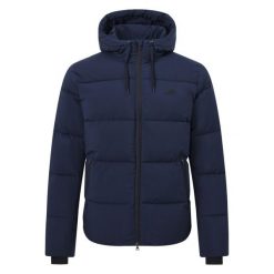 Kurtka z kapturem Euro-Star Carson. Niebieskie kurtki EURO-STAR, m, bez wzorów, z puchu, z kapturem. Za 794.50 zł.