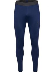 Legginsy Hummel Pro. Szare legginsy długie sportowe Hummel, xl, bez wzorów, z materiału, do biegania. Za 225.50 zł.