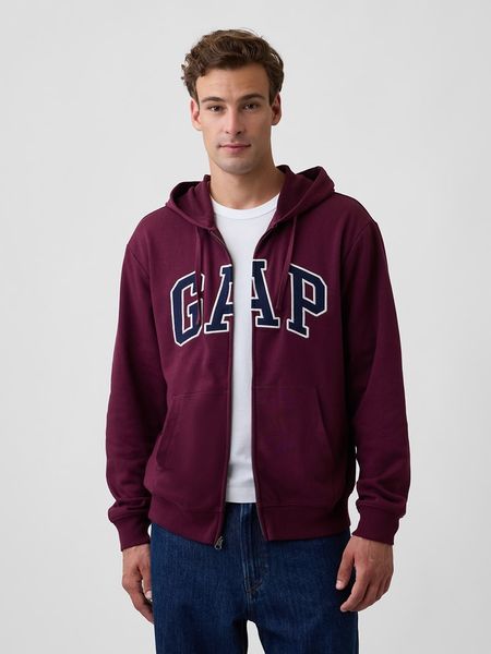GAP Bluza w kolorze bordowym rozmiar: L. Czerwone bluzy GAP, l, bez wzorów, bez kaptura. Za 124.95 zł.