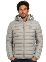 Geographical Norway Kurtka pikowana "Amiglobe" w kolorze szarym rozmiar: S. Szare kurtki Geographical Norway, s, bez wzorów, bez kaptura. Za 154.95 zł.